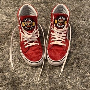 Vans corduroy hi top sneakers from Free People